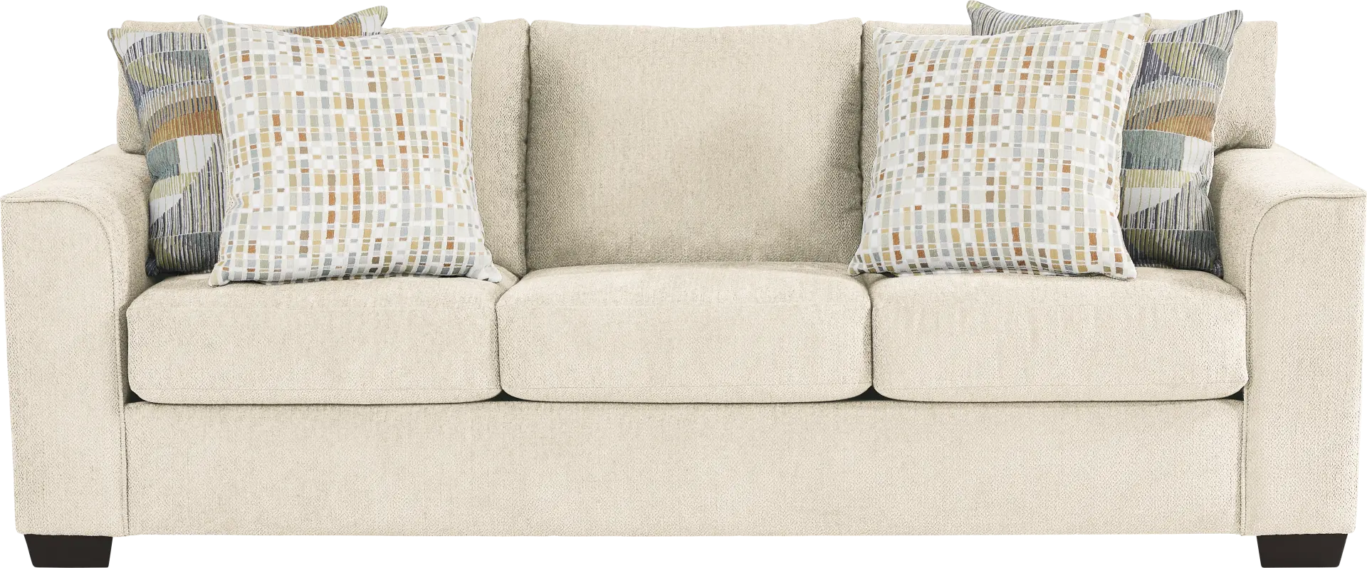 Delcrest White Sofa