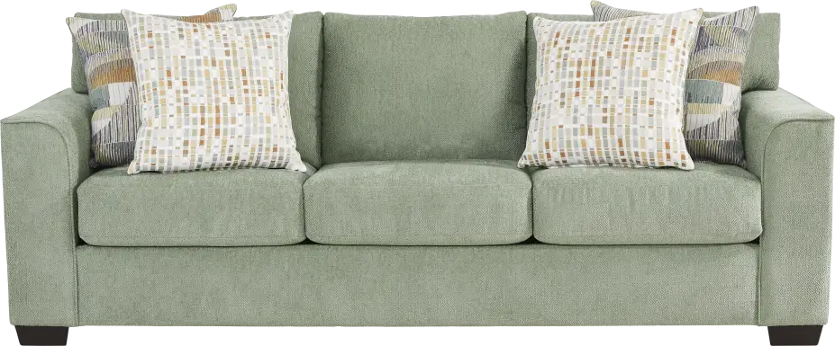 Delcrest Green Sleeper Sofa