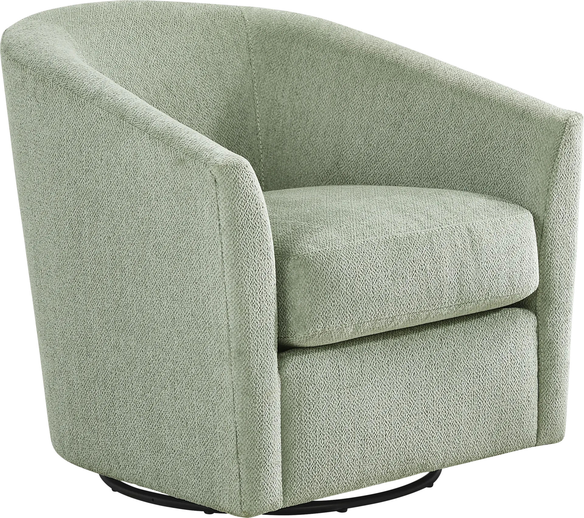 Delcrest Green Swivel Chair