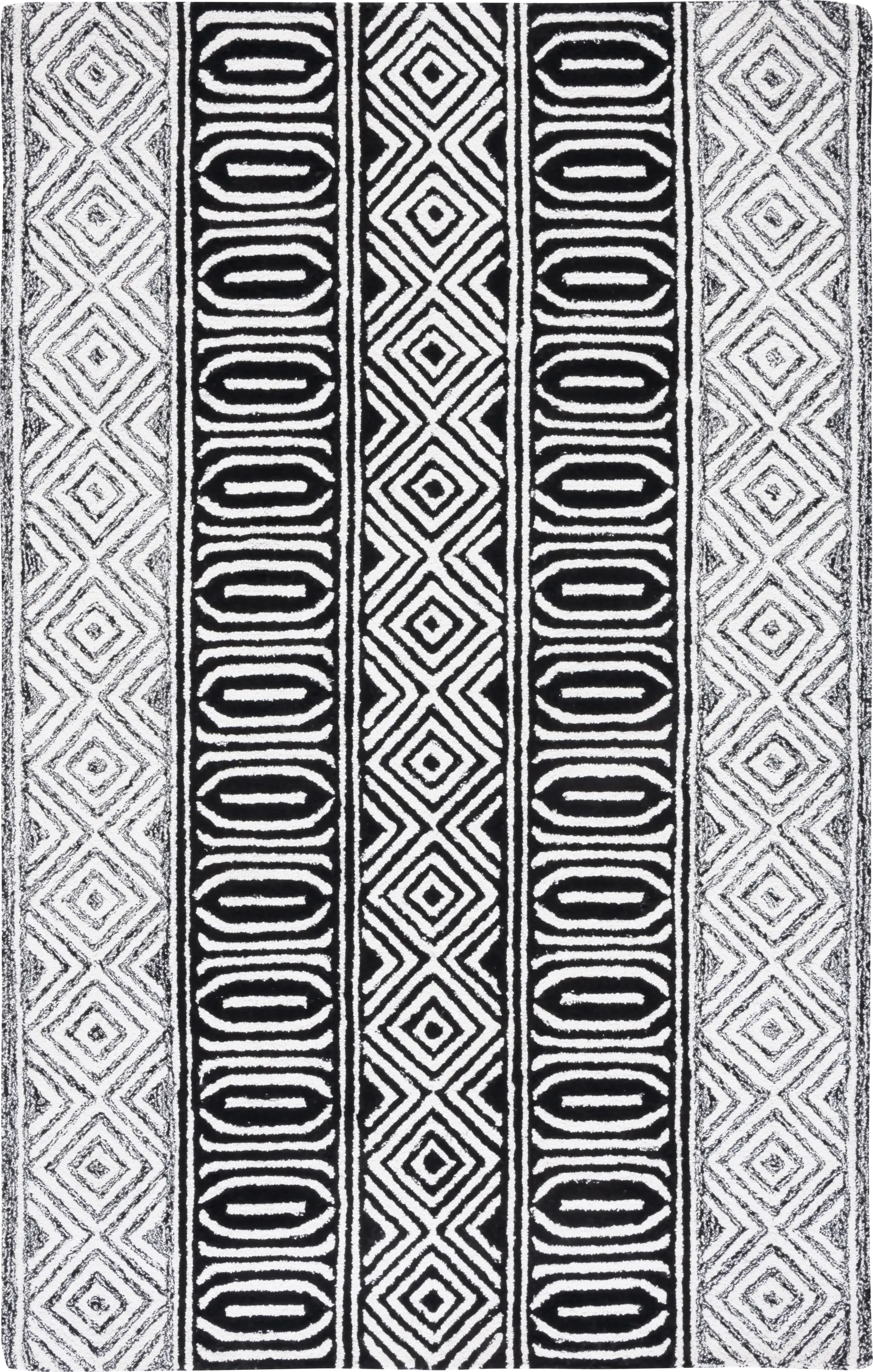 Saku Ivory/Black 8' x 10' Rug