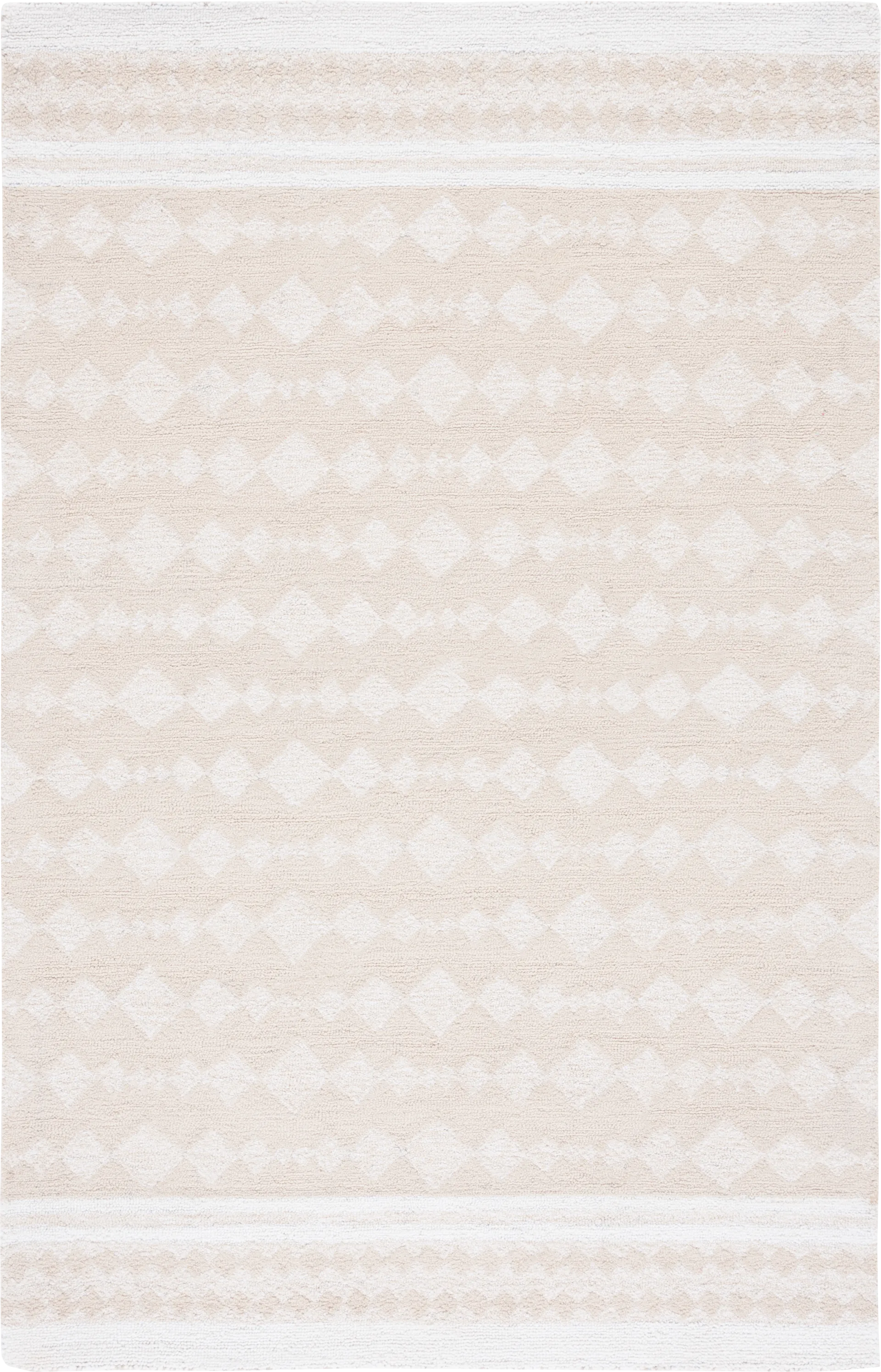 Resko Ivory/Beige 3' x 5' Rug - Image 1