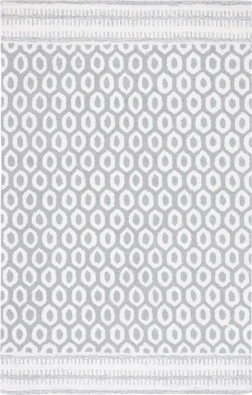 Jeknimu Ivory/Gray 8' x 10' Rug