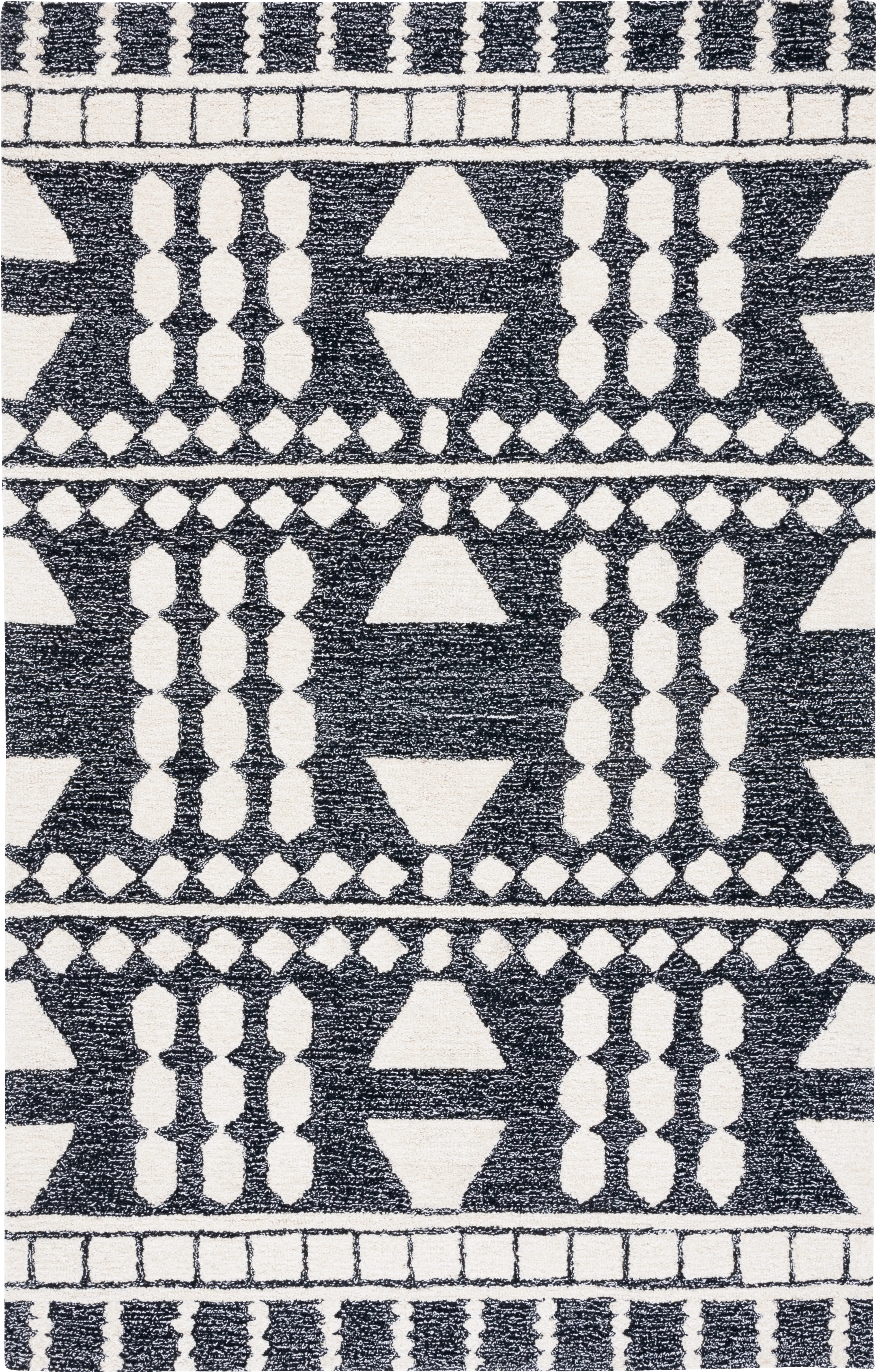 Mazanure Charcoal 5' x 8' Rug - Thumbnail - Image 1