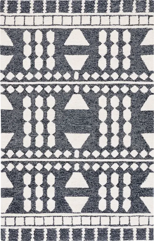 Mazanure Charcoal 3' x 5' Rug
