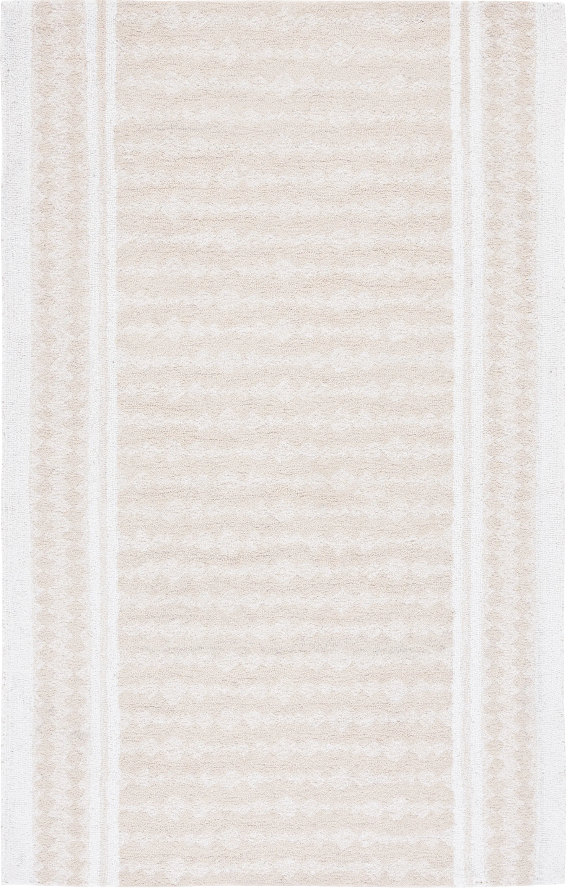 Dhudi Beige 3' x 5' Rug - Image 1