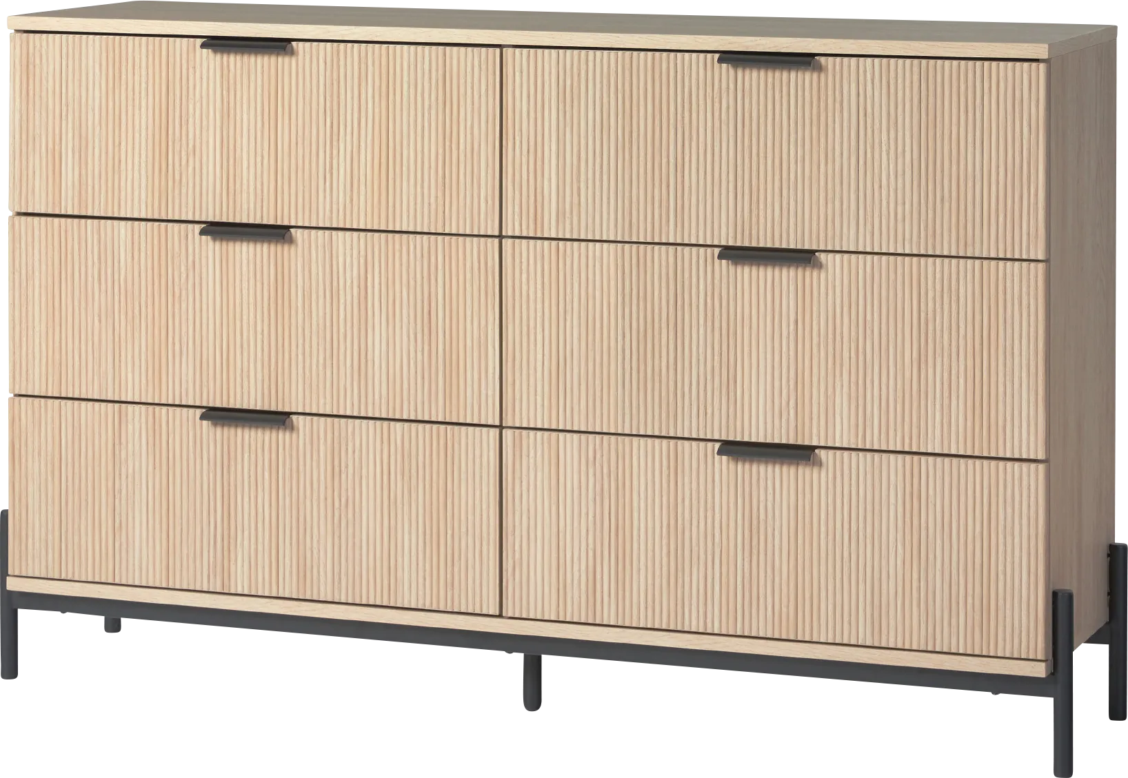 Trifford Oak Dresser - Image 1