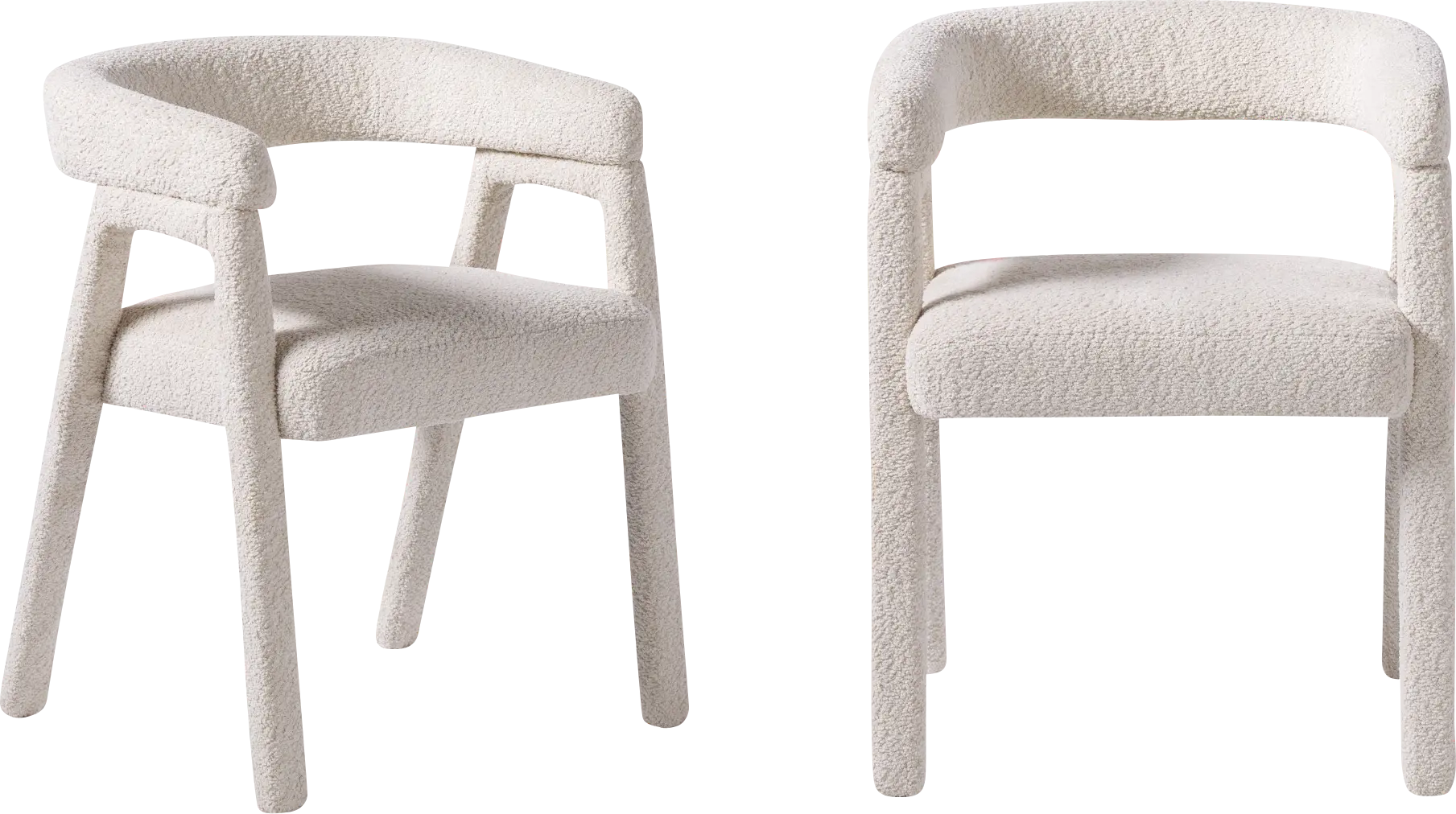 Villandrie III Ivory Dining Chair, Set of 2