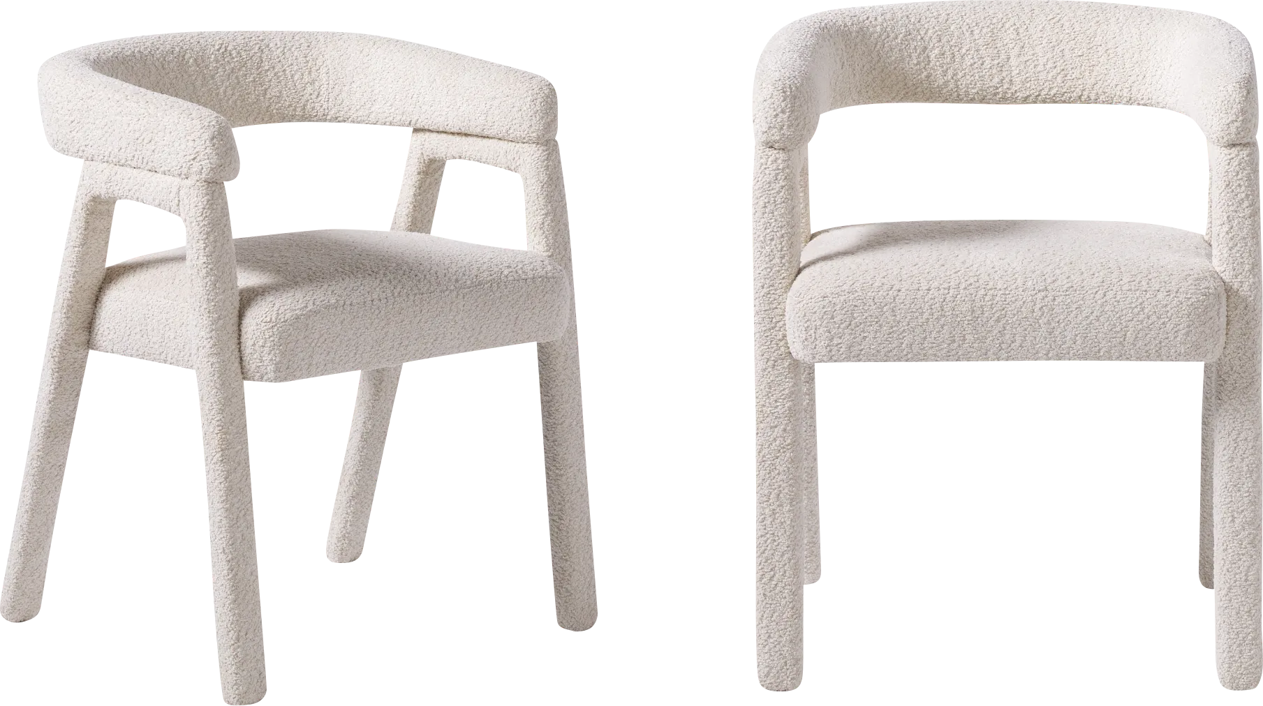 Villandrie III Ivory Dining Chair, Set of 2 - Image 1