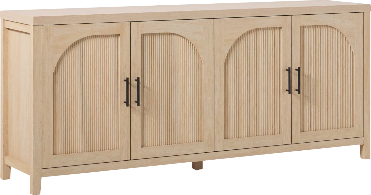 Millhaven Natural 70" Sideboard