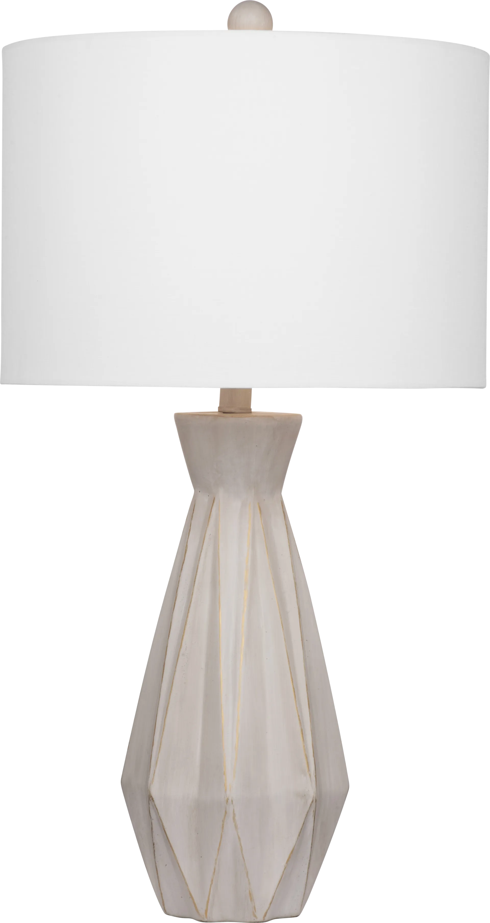 Afton Alps Gray Lamp - Image 1