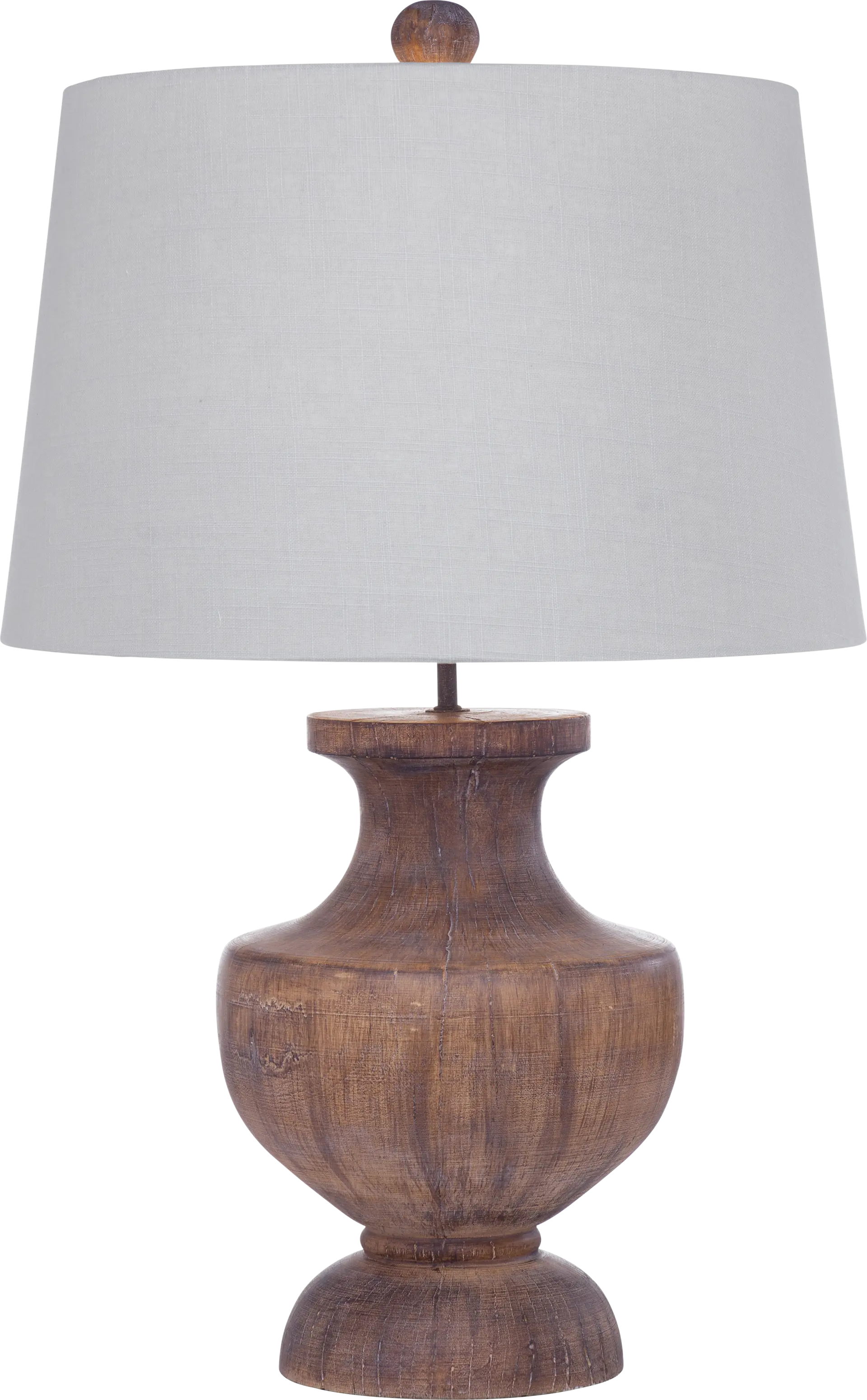 Blossom Lane Brown Lamp