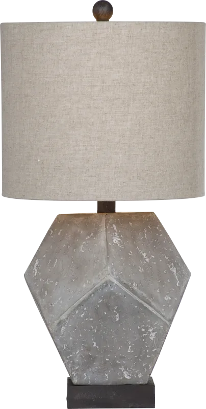 Broadmoor Gray Lamp