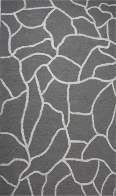 Bandurn Gray 7'9 x 9'9 Rug