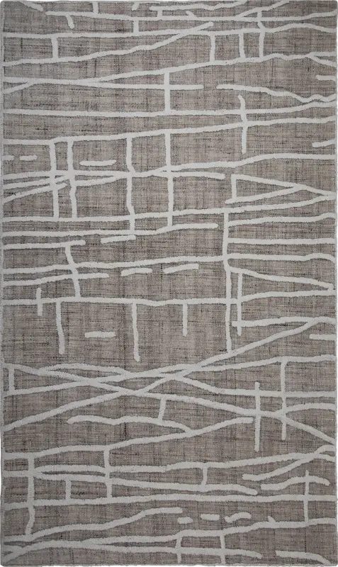 Trobour Tan 7'9 x 9'9 Rug