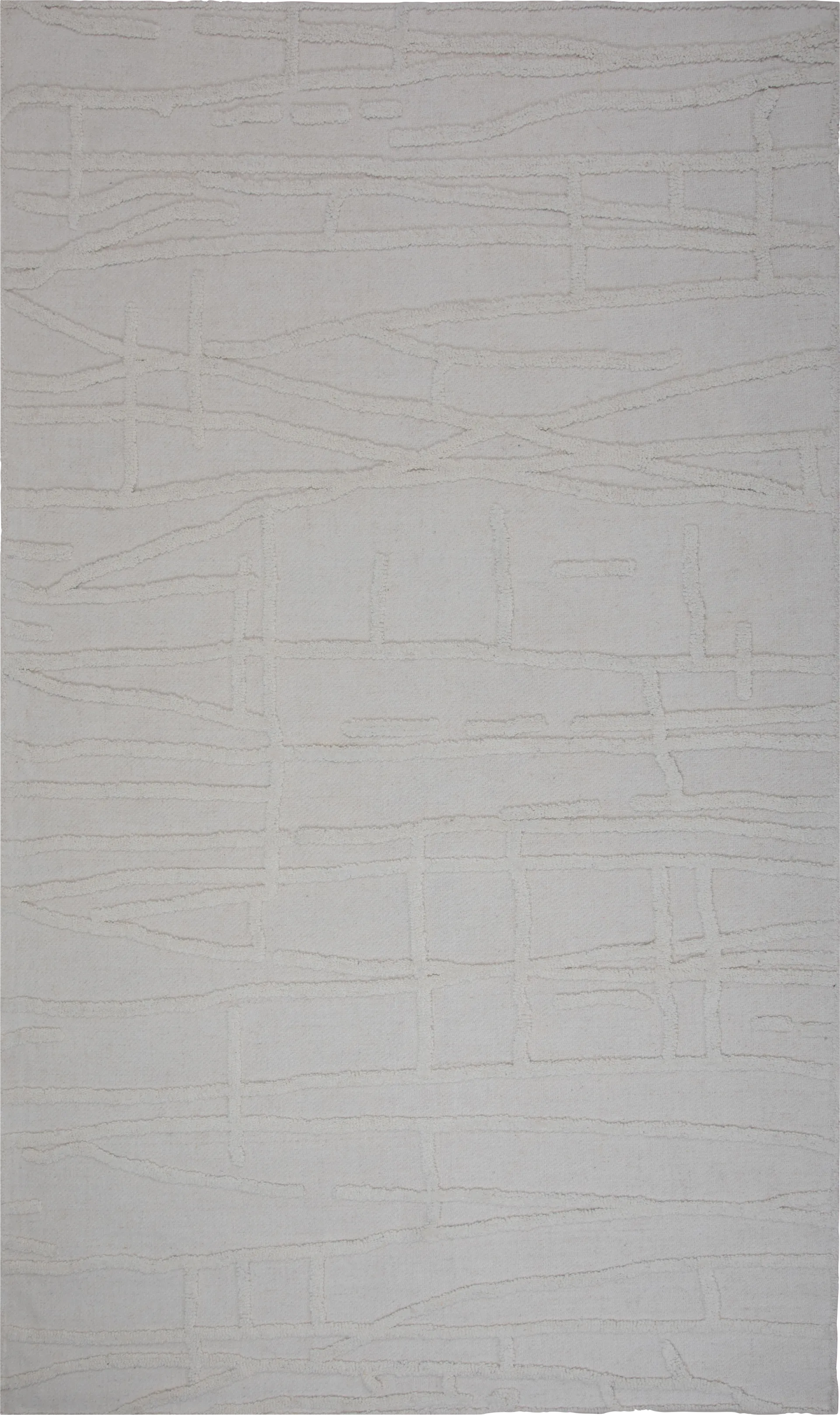 Trobour Ivory 7'9 x 9'9 Rug - Image 1