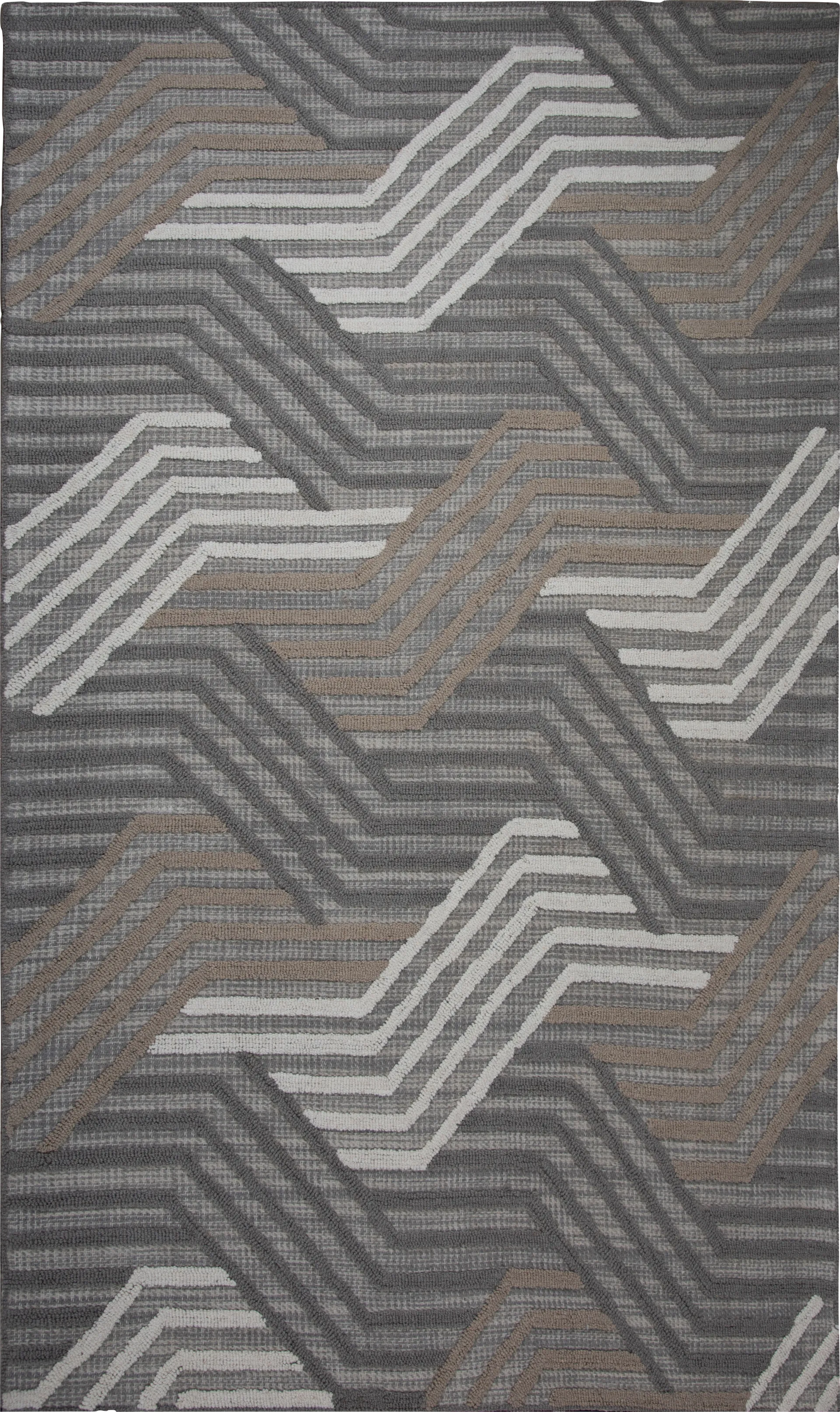 Marna Gray 5' x 7'6 Rug - Image 1