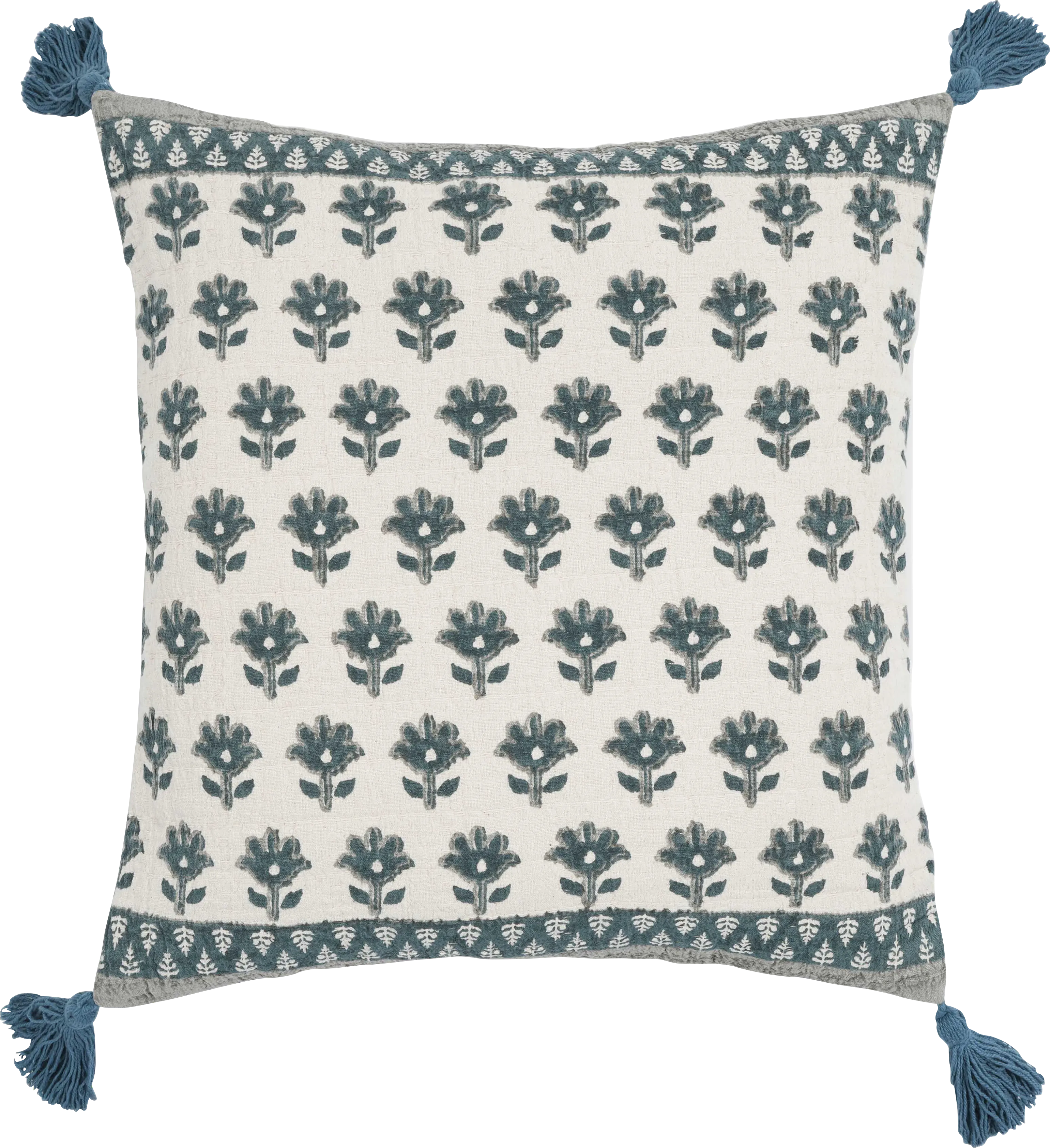 Mandylee Blue Accent Pillow - Thumbnail - Image 1