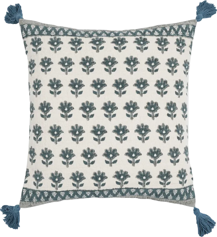 Mandylee Blue Accent Pillow