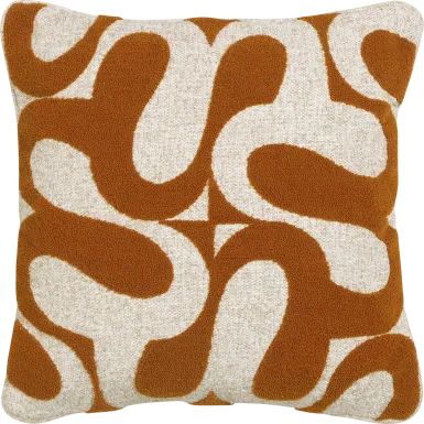 Mayanelle Orange Accent Pillow