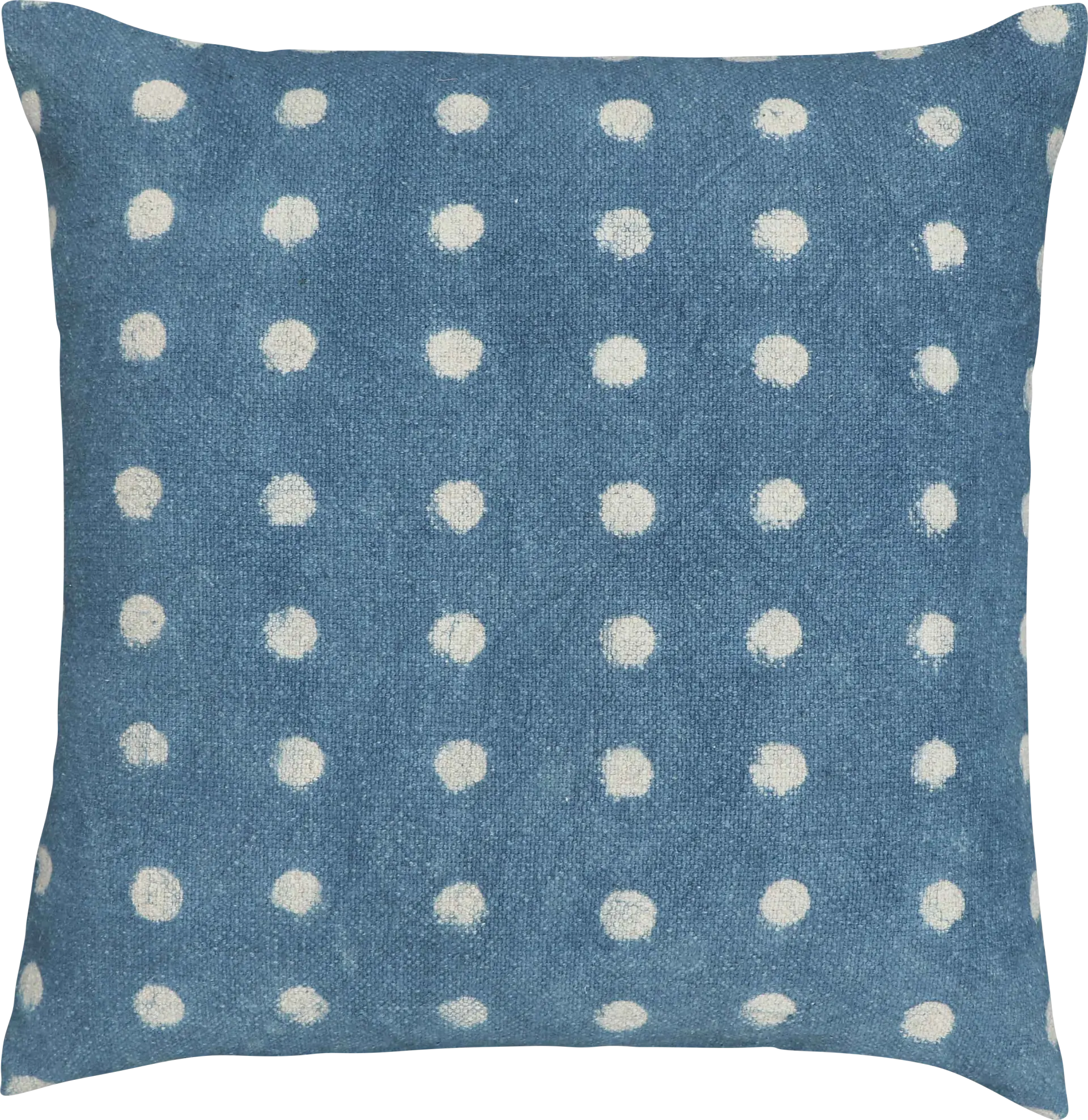 Prairiedawn I Blue Accent Pillow