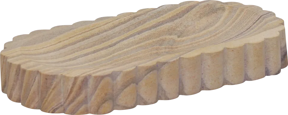 Roundelay Brown Small Tray