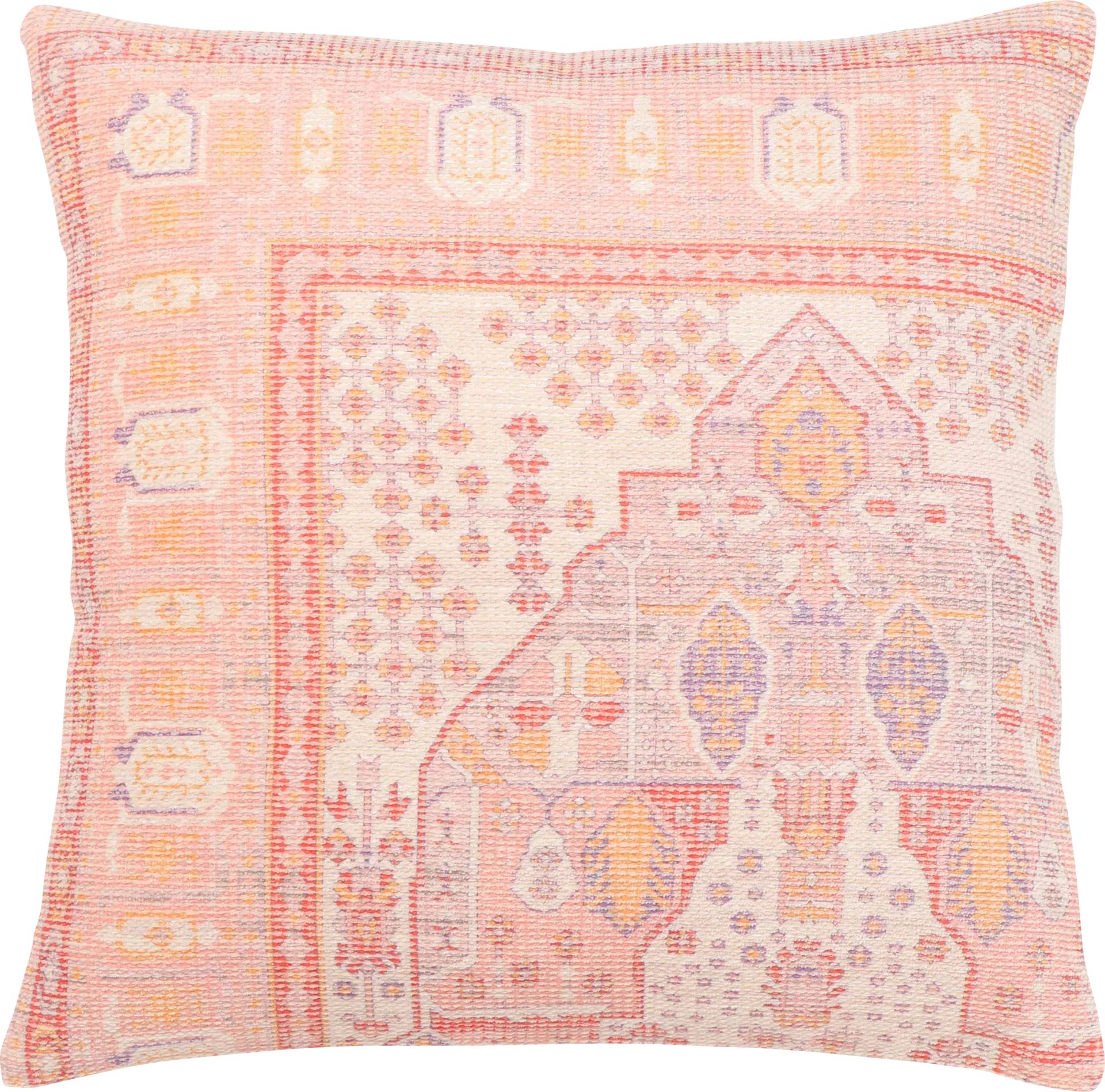 Rosemill I Pink Accent Pillow - Image 1