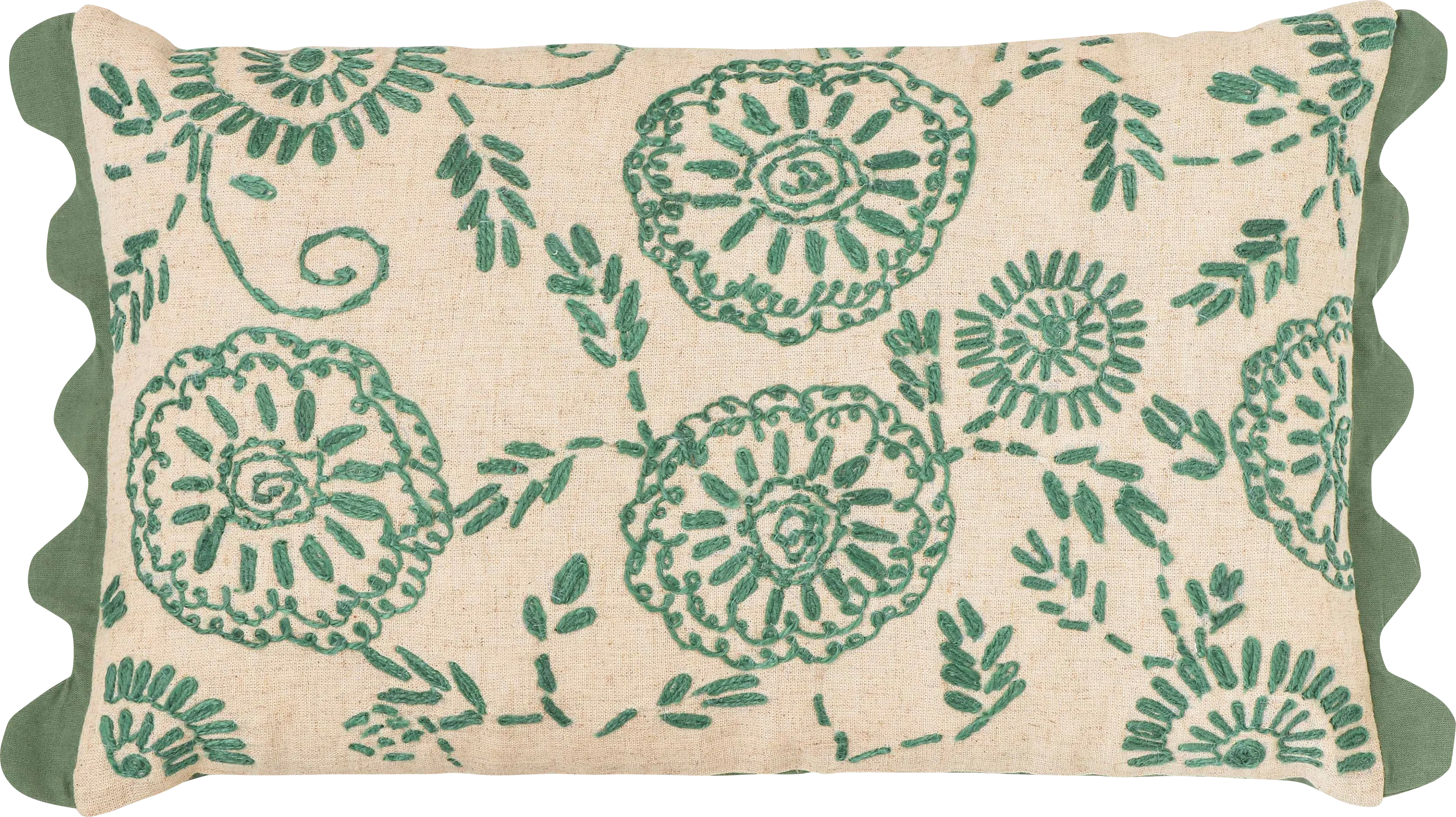 Brundisi Green Accent Pillow - Thumbnail - Image 1