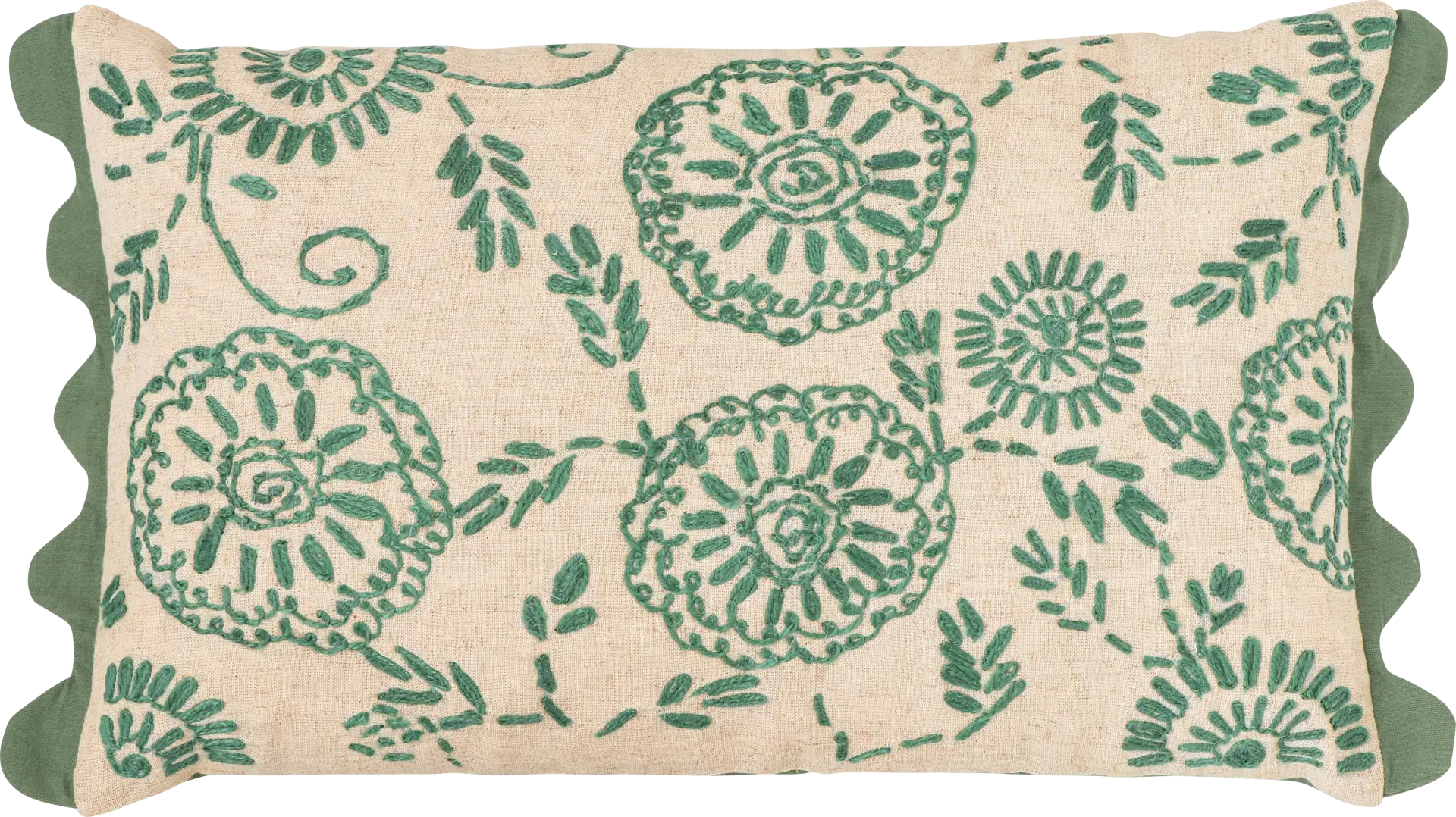 Brundisi Green Accent Pillow
