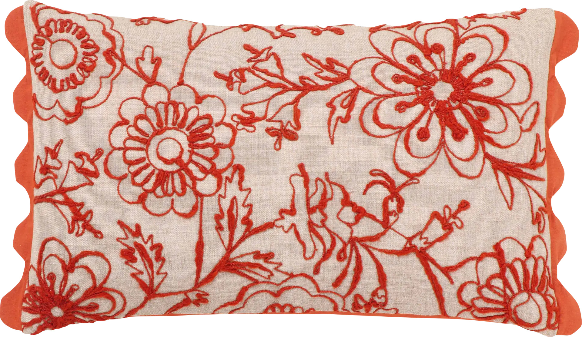 Brundisi Orange Accent Pillow