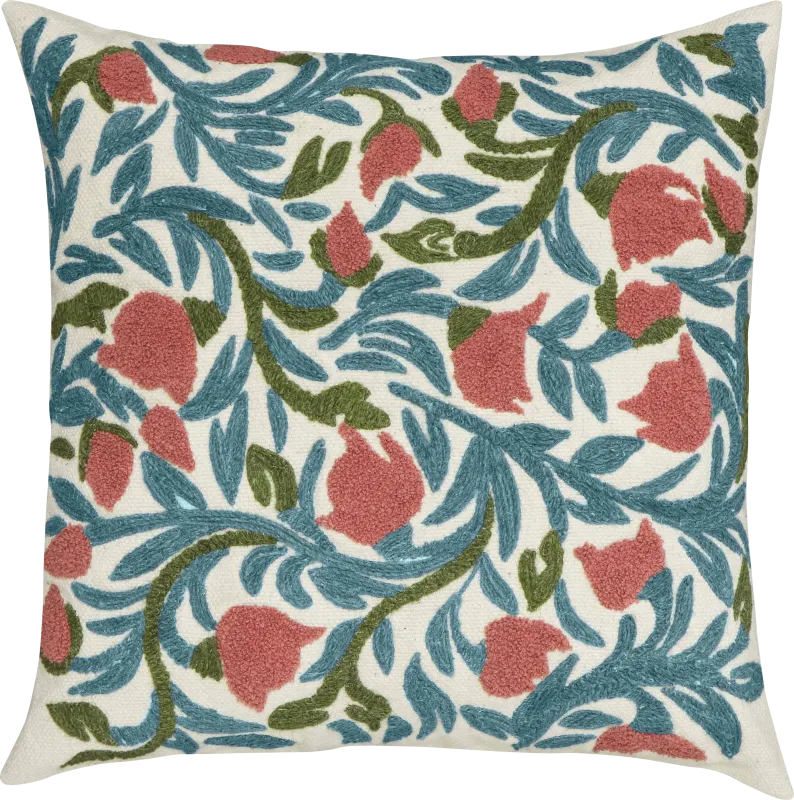 Rosescape Multi Accent Pillow