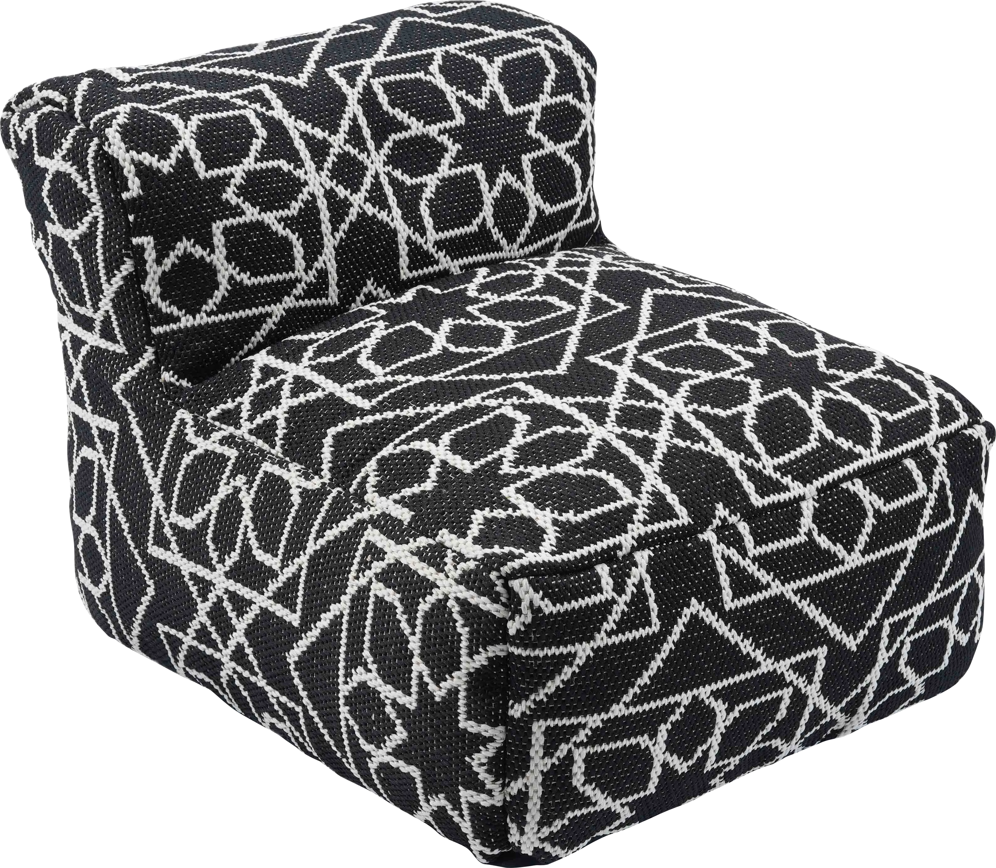 Millcanyon Black Pouf - Thumbnail - Image 1