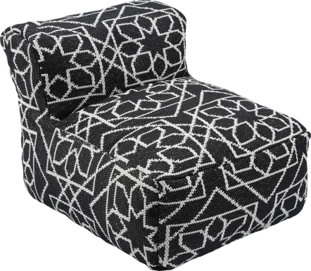 Millcanyon Black Pouf