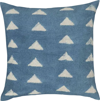 Prairiedawn II Blue Accent Pillow