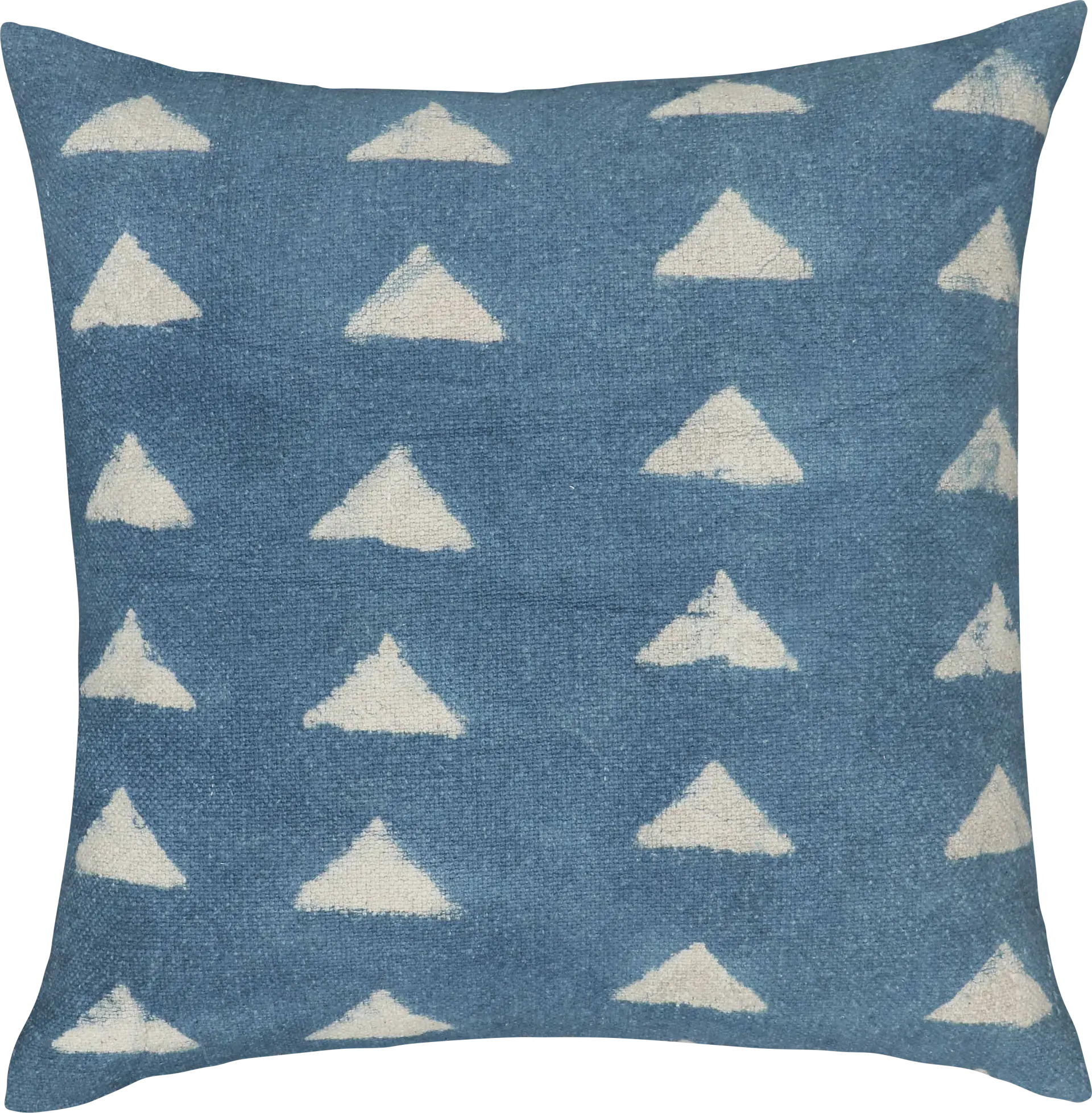 Prairiedawn II Blue Accent Pillow