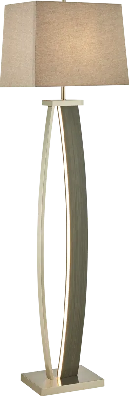 Toulon Drive Gray Floor Lamp