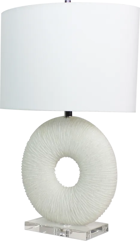 Tradd Place White Lamp