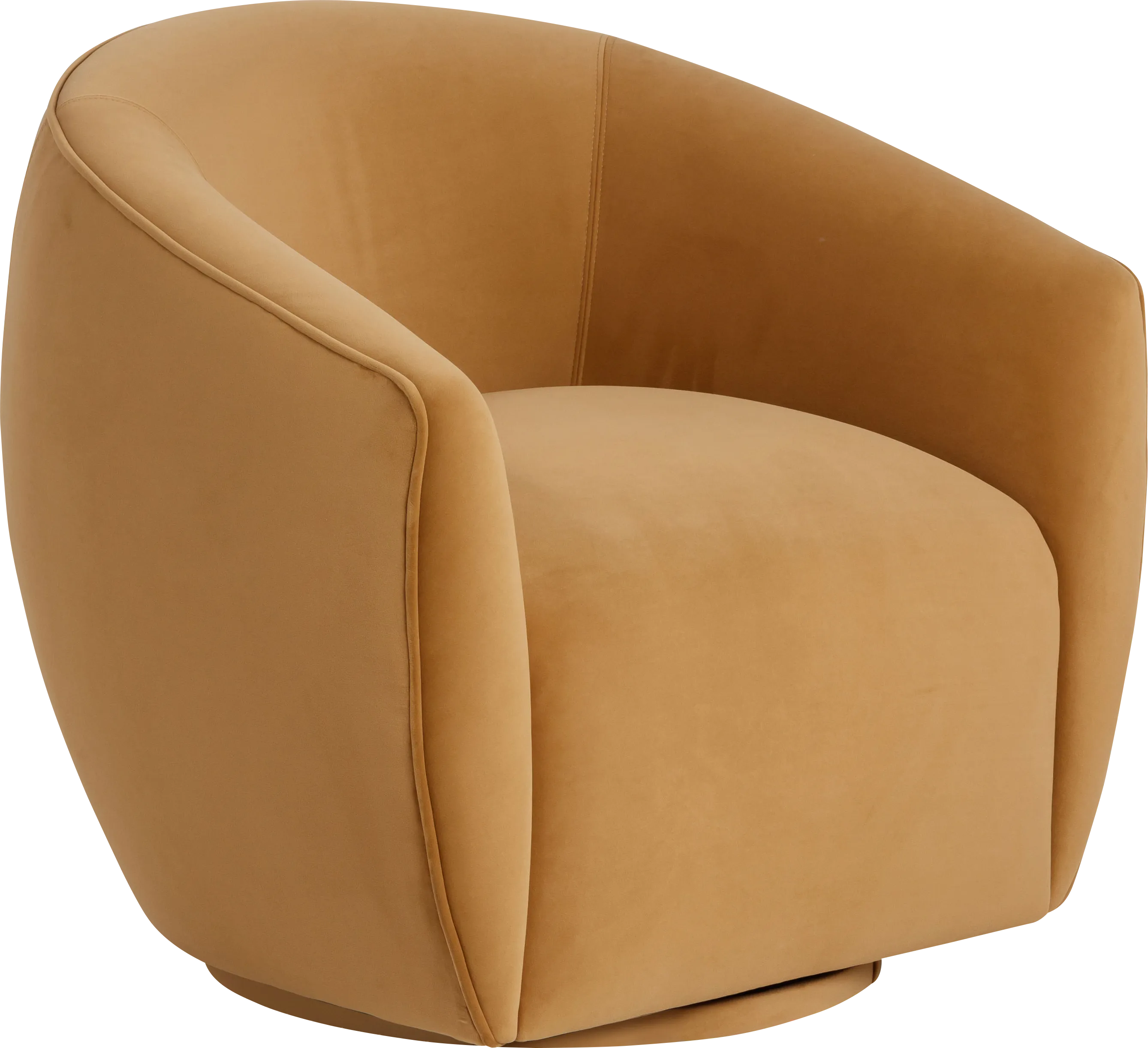 Desertpeak Tan Swivel Accent Chair - Thumbnail - Image 1