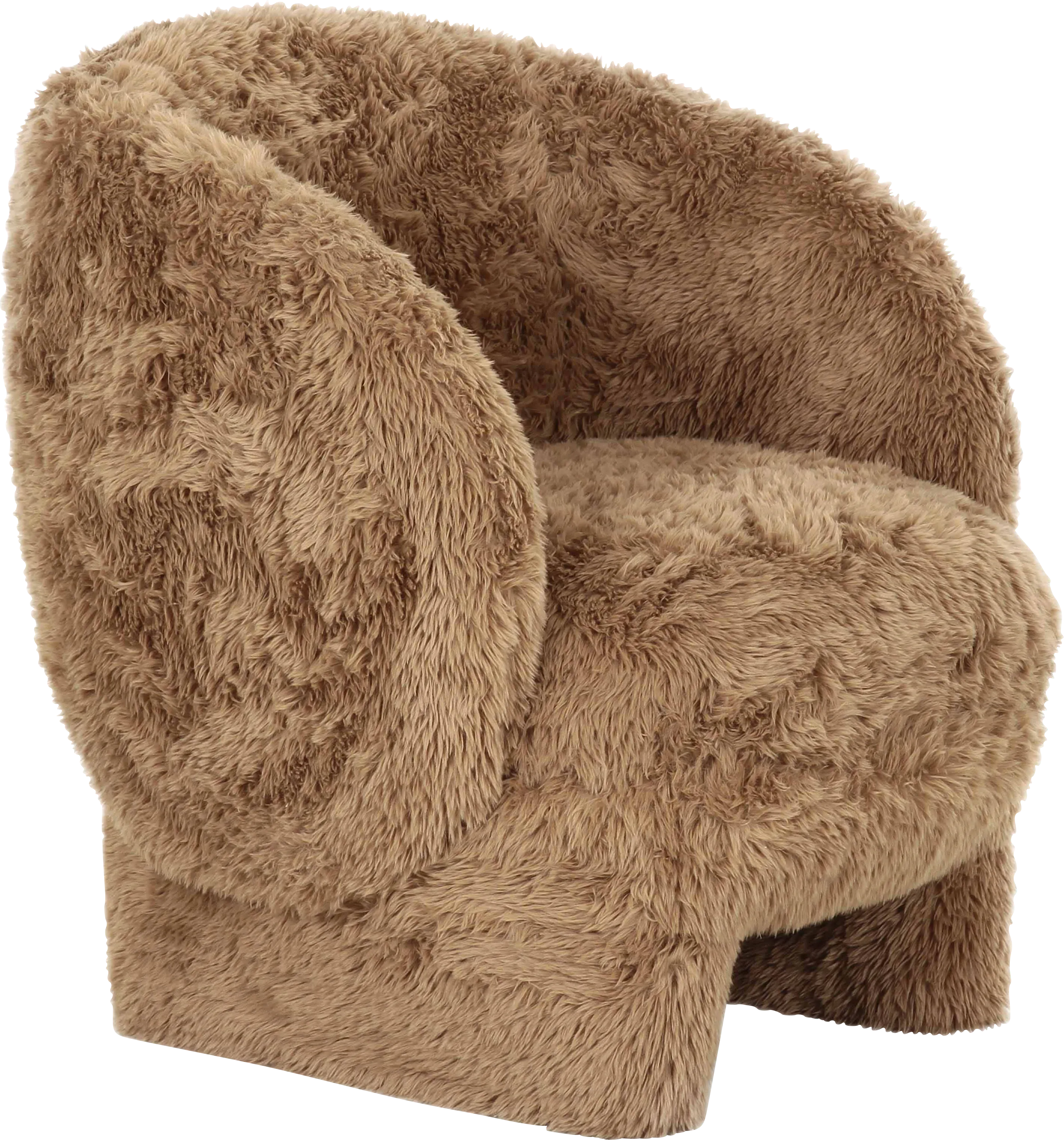 Carriger II Taupe Accent Chair - Thumbnail - Image 1