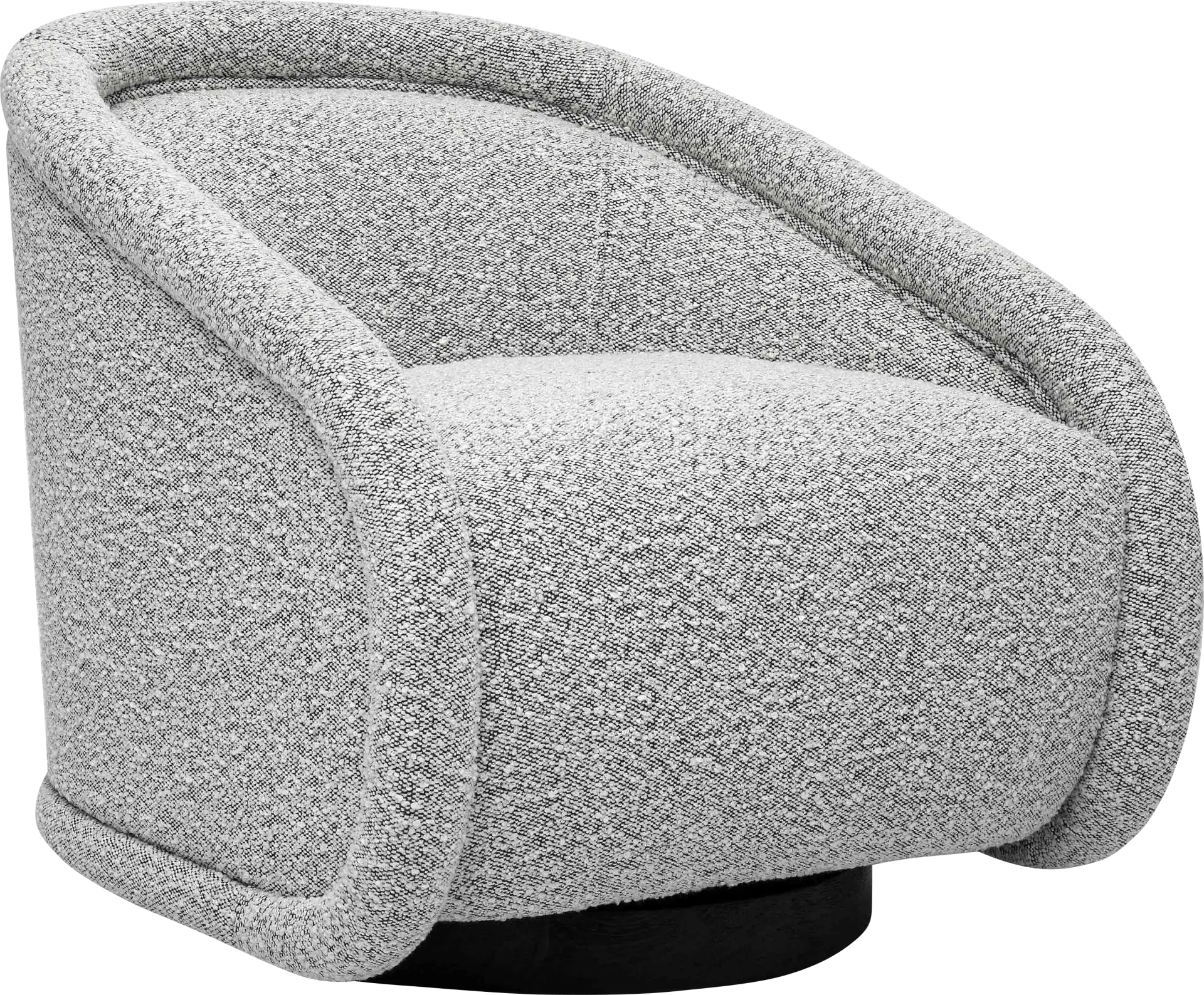 Emmamine Gray Swivel Accent Chair
