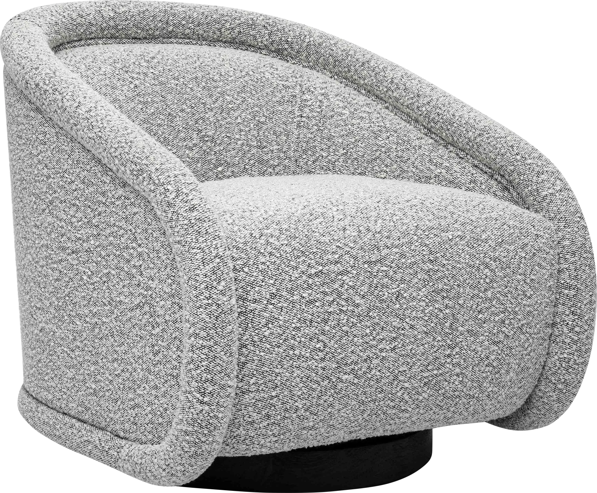 Emmamine Gray Swivel Accent Chair - Image 1