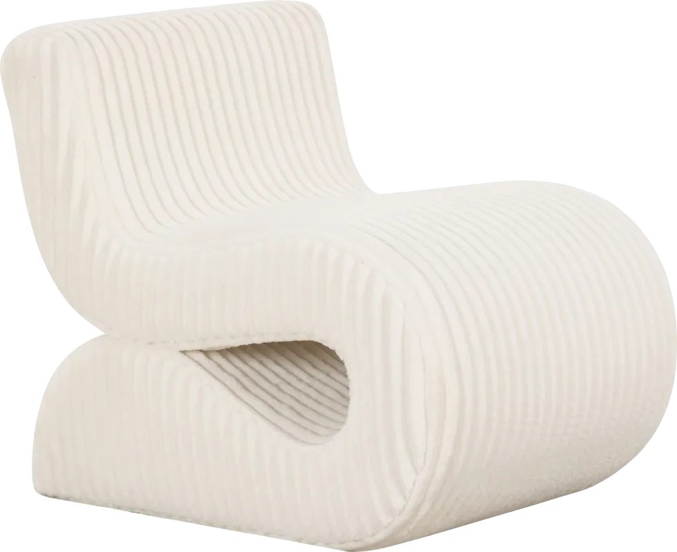 Fortrose Cream Accent Chair