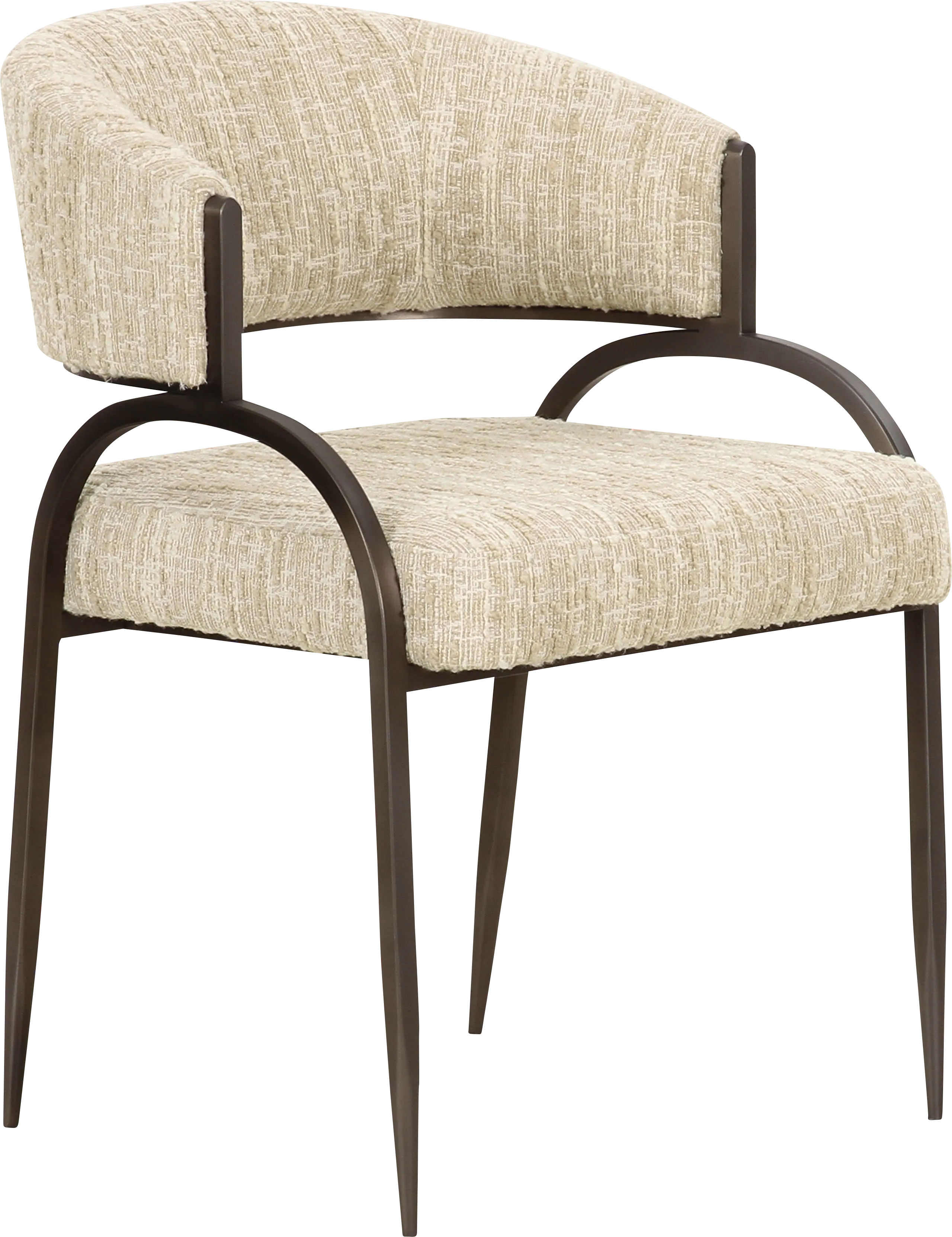 Ibapah I Cream Arm Chair - Thumbnail - Image 1