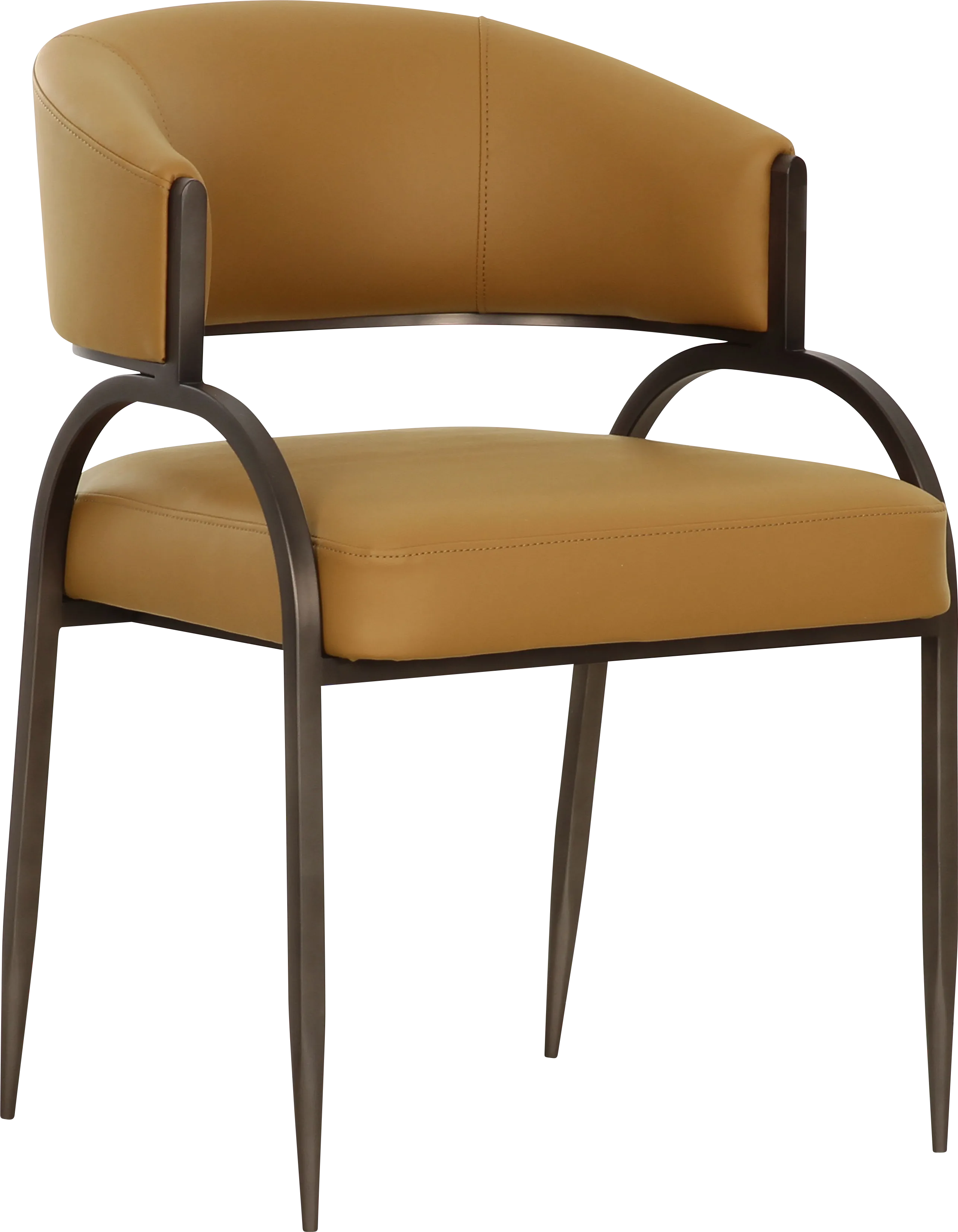 Ibapah II Tan Arm Chair - Thumbnail - Image 1