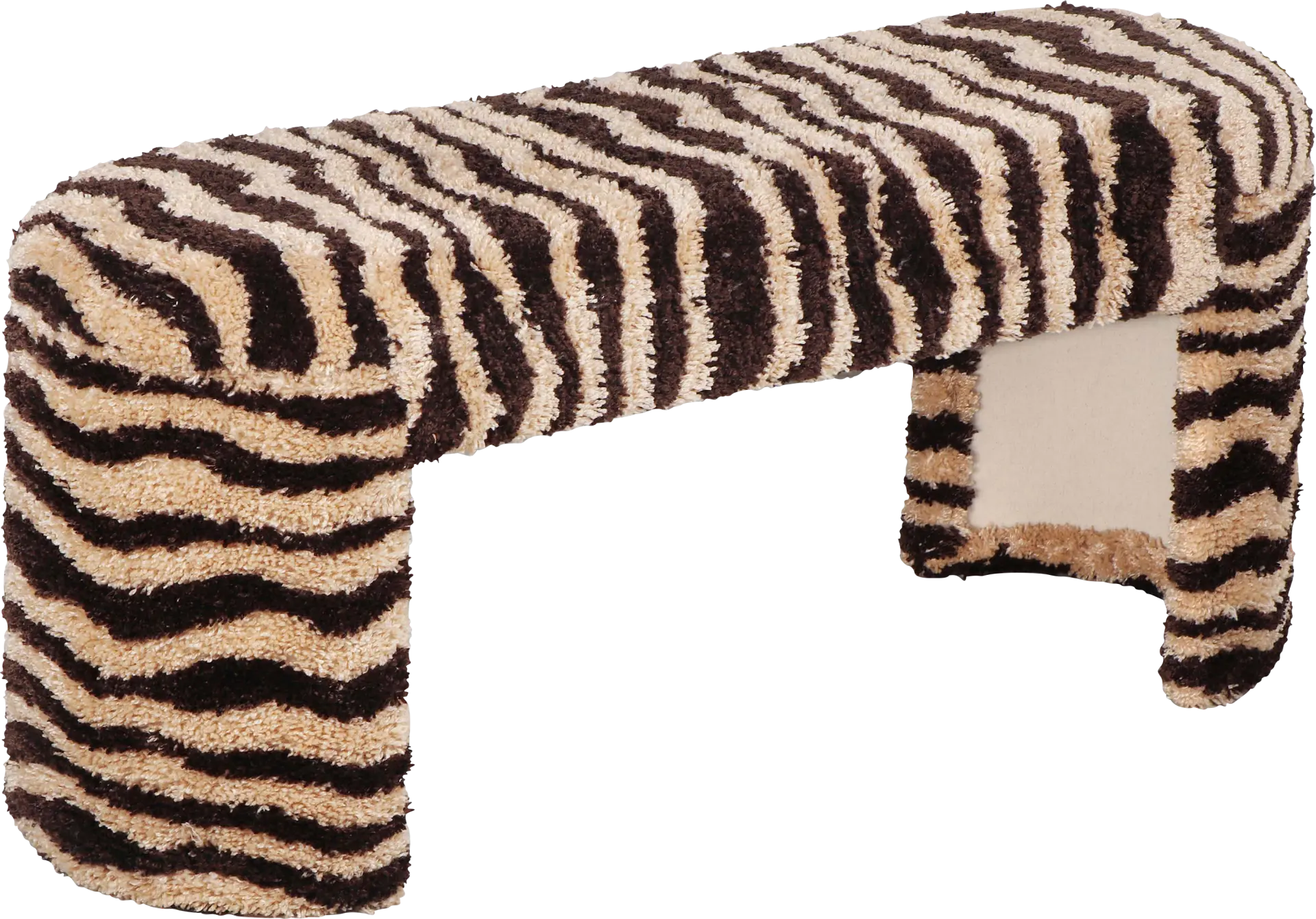 Leafwing Brown Accent Bench