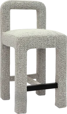 Beaudelaire Gray Counter Height Stool