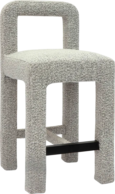 Beaudelaire Gray Counter Height Stool