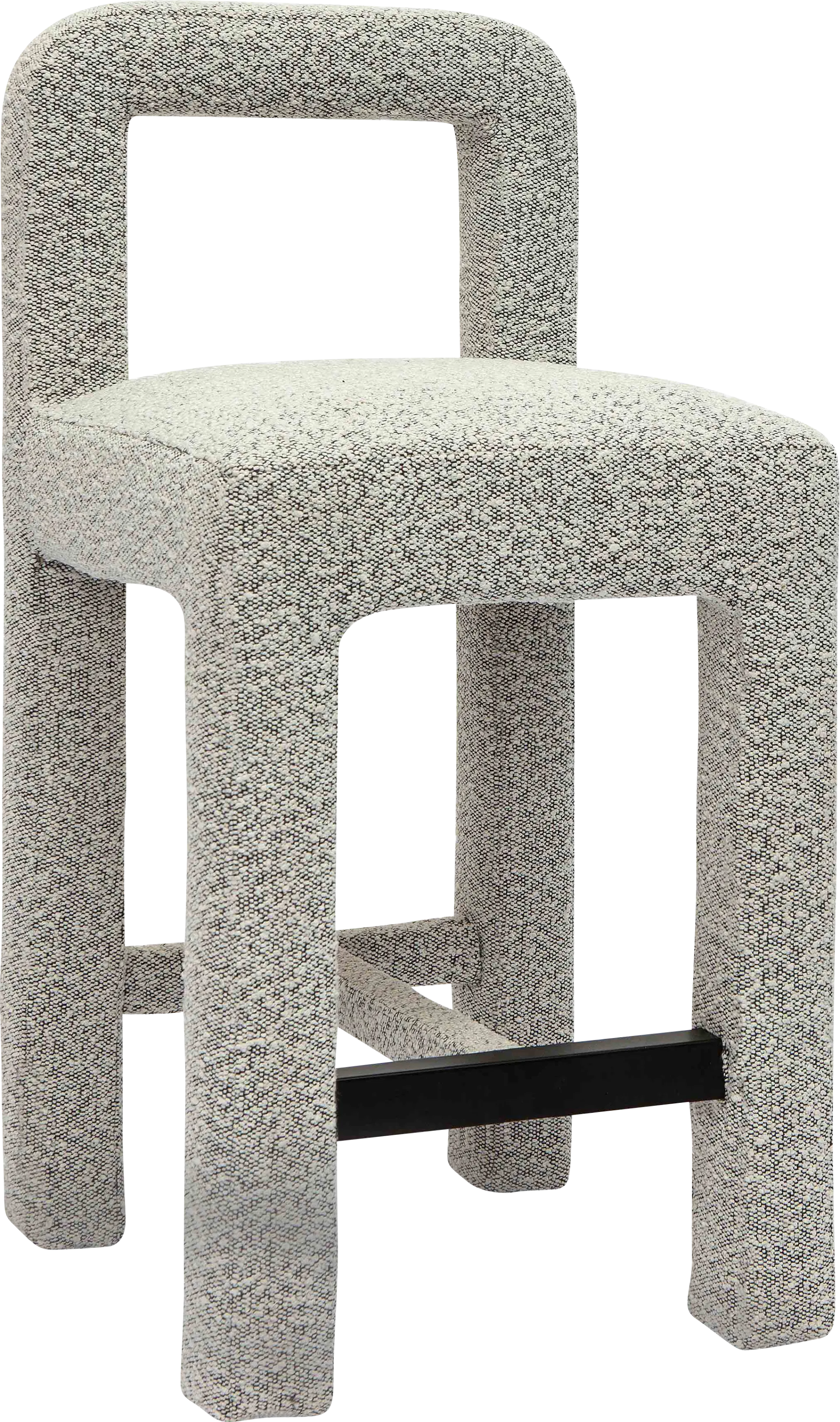 Beaudelaire Gray Counter Height Stool - Image 1