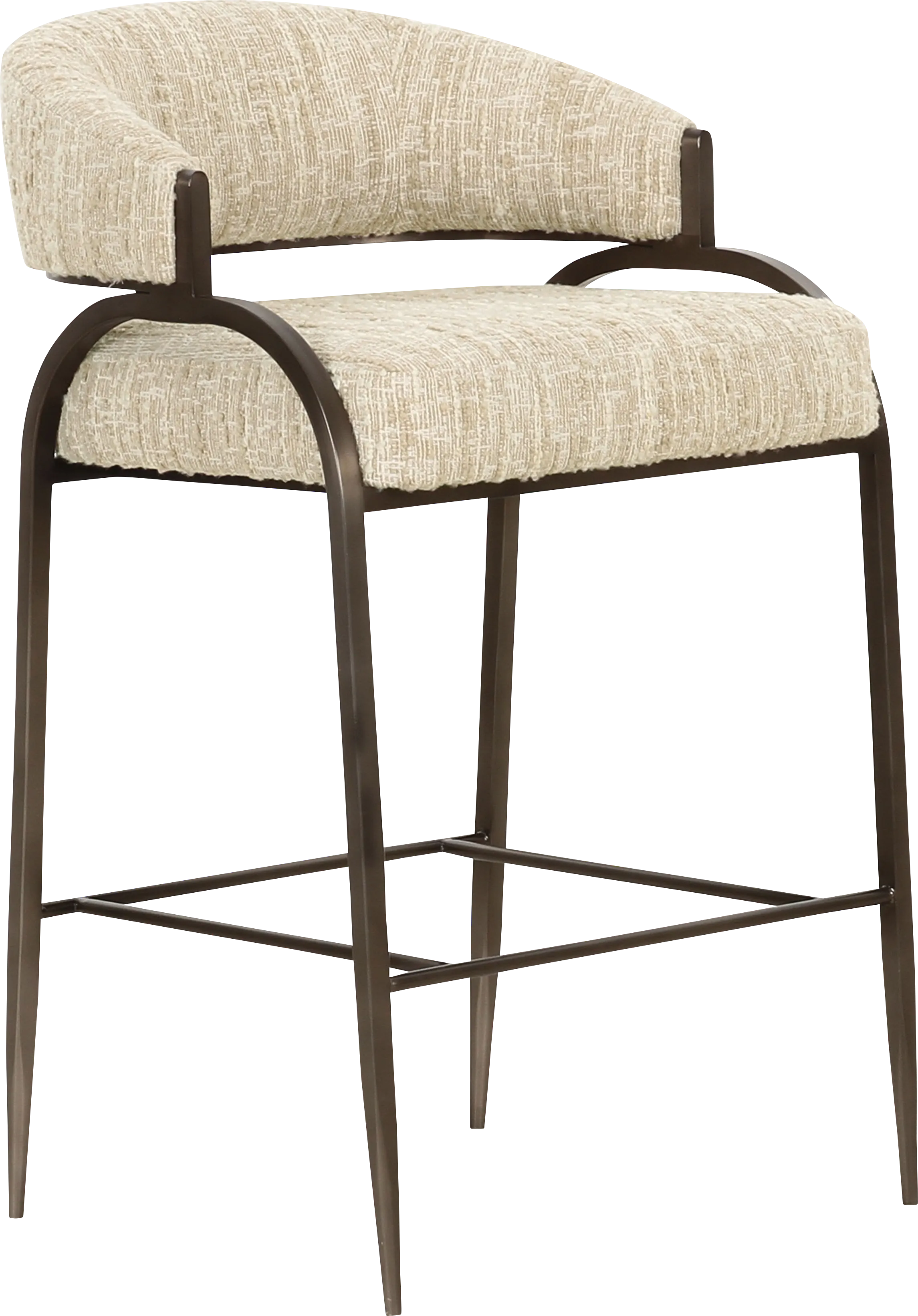Ibapah I Cream Counter Height Stool - Thumbnail - Image 1