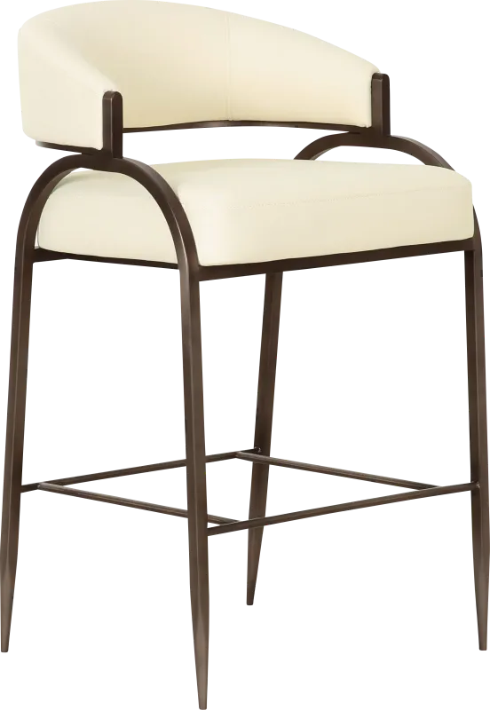 Ibapah II Cream Counter Height Stool