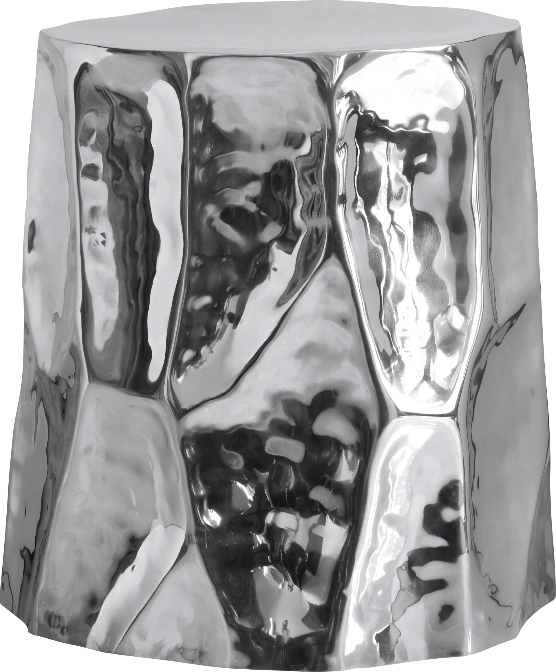 Emountain Chrome End Table - Image 1